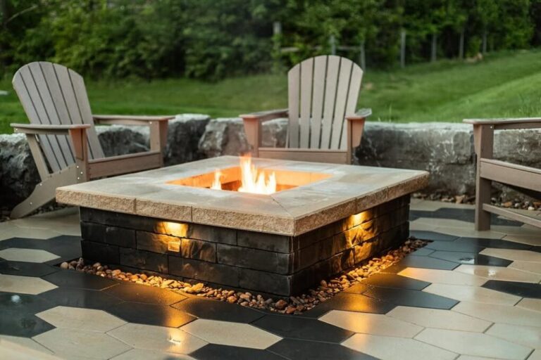 20 Deck Fire Pit Ideas for a Striking Outdoor Statement